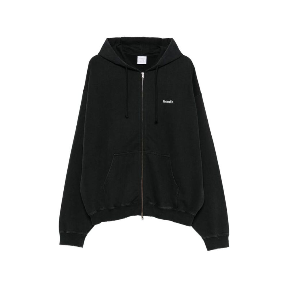 Vetements Black Sweaters & Knitwear - Hoodies Men